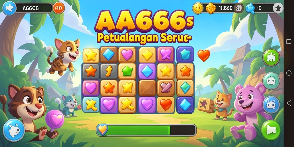 Tampilan gameplay menarik dari <strong>AA666</strong> yang penuh warna.