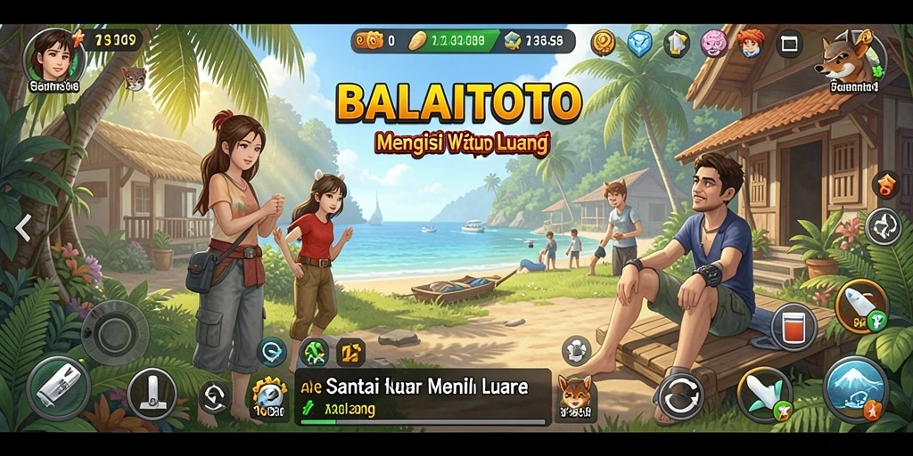 Tampilan gameplay BALAITOTO yang penuh warna dan menarik.