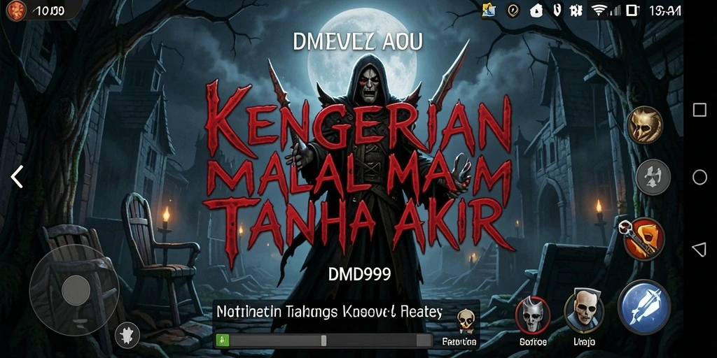 Gameplay menegangkan di dalam dunia kegelapan DMD999.