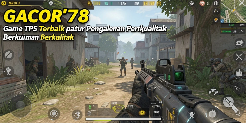 Menampilkan aksi tembak-tembakan seru dalam GACOR78.