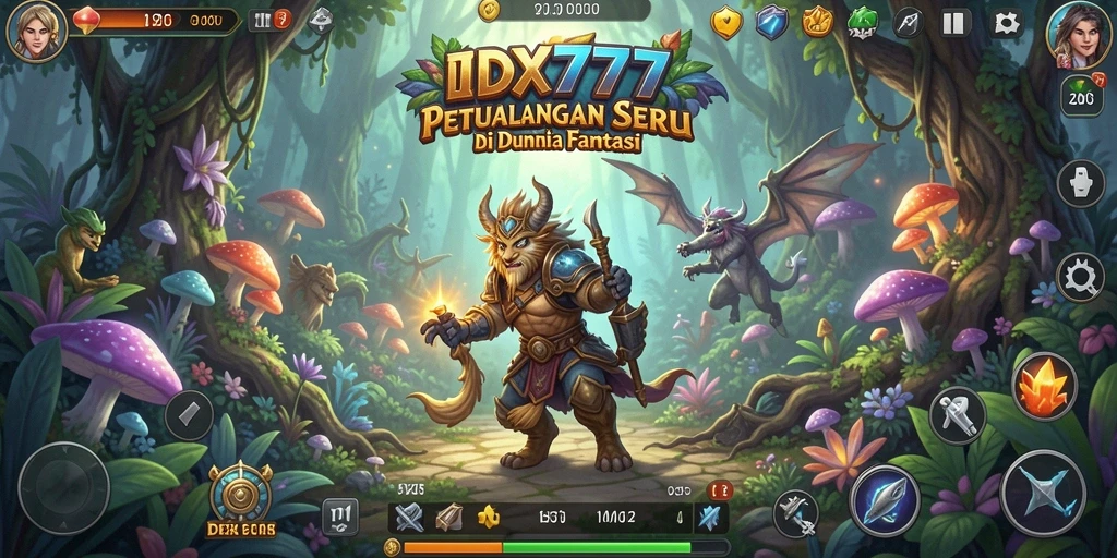 Tangkapan layar IDX777 menampilkan aksi petualangan yang mendebarkan dan grafis yang memukau.