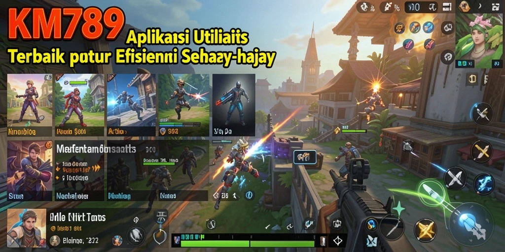 Screenshot tampilan antarmuka KM789 yang sederhana dan fungsional.