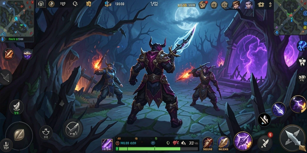 Gameplay MLBB8 yang menyeramkan dan menegangkan.