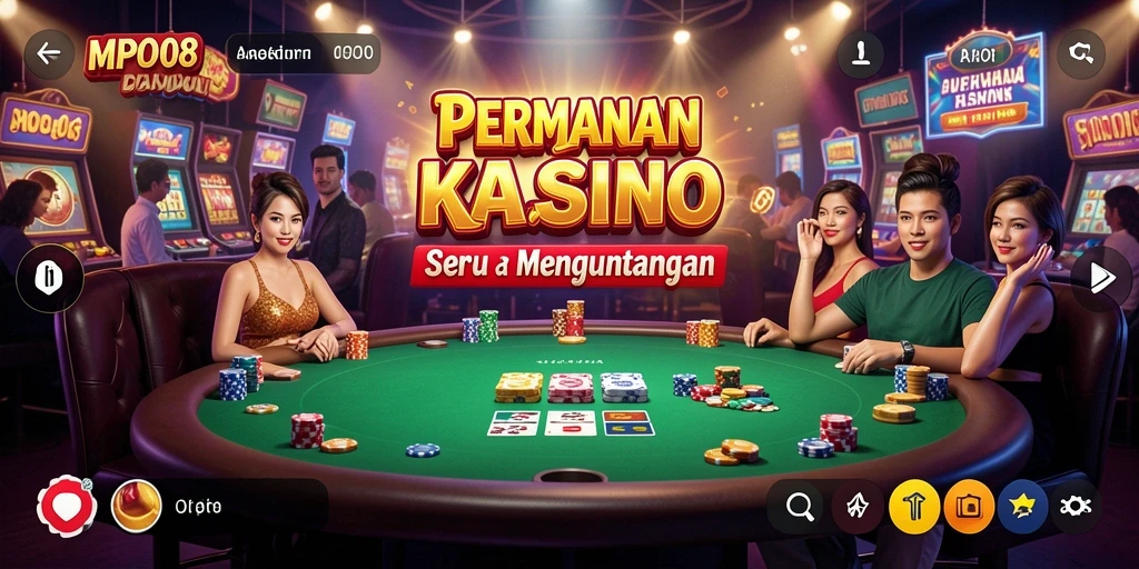 Tampilan gameplay seru dan berwarna dari MPO08.