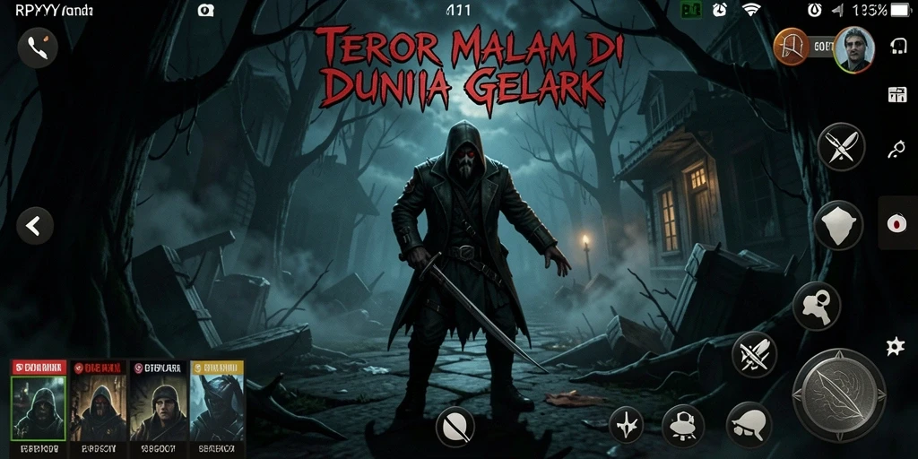 Tangkapan layar menampilkan momen menegangkan dalam gameplay RPYYY.
