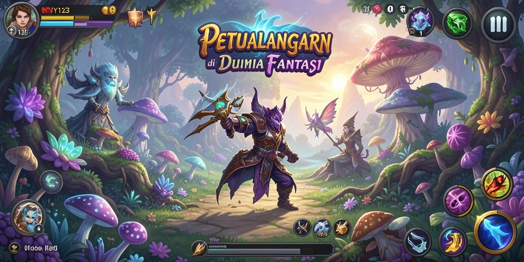 Gameplay YY123 yang seru dengan grafik menakjubkan dan karakter menarik.