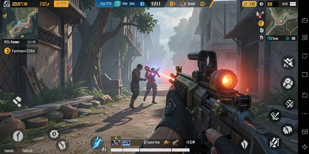 Gameplay seru dan mendebarkan dalam ZEUS138 di arena FPS.